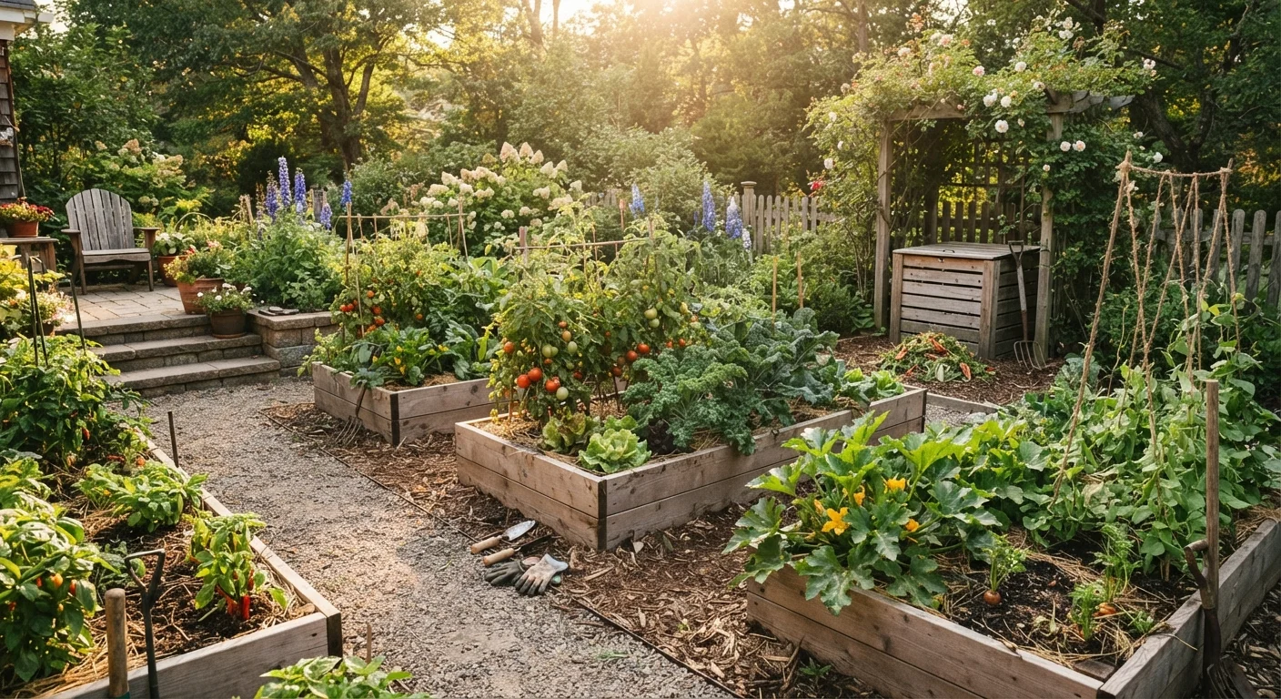 Backyard Composting, Raised Beds, and Soil Building: The Complete Approach to a Productive Garden