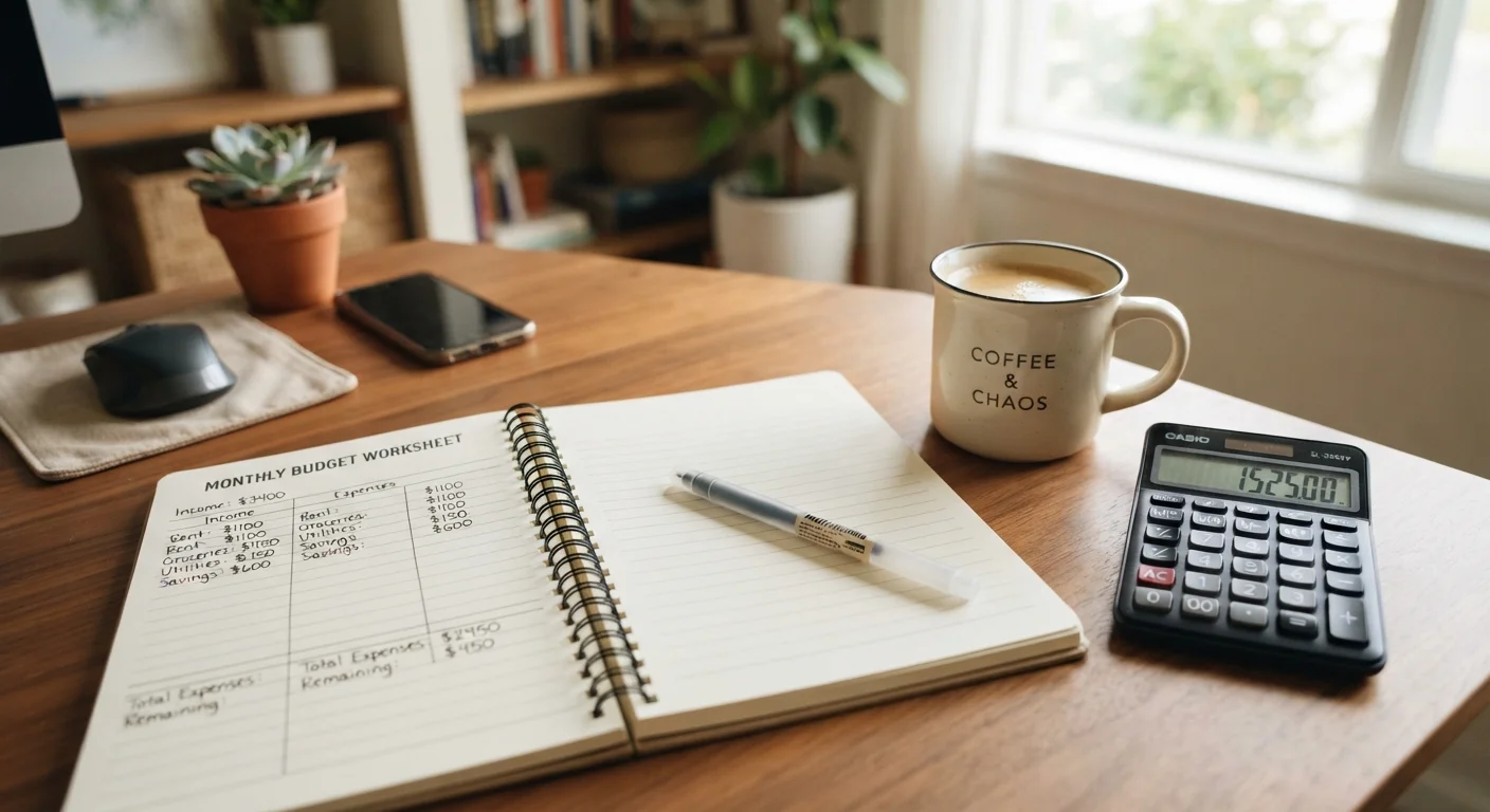 Building Your First Monthly Budget in Seven Steps