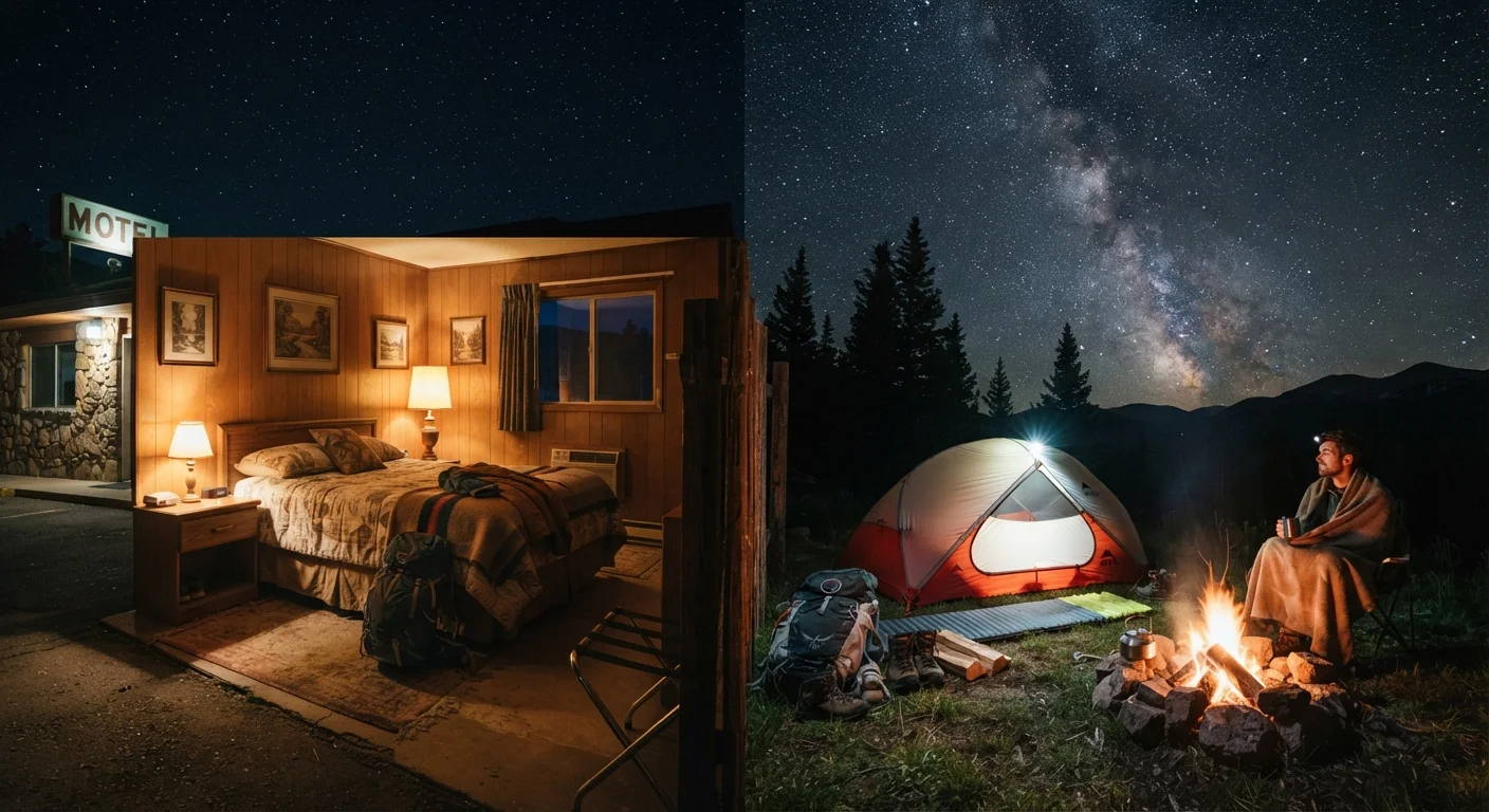 Camping vs. Motels on a Road Trip: A Practical Trade-Off