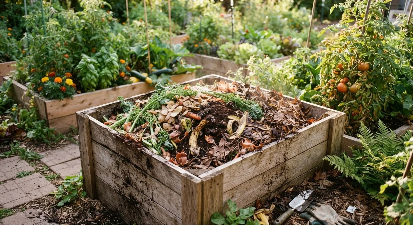 Composting at Home: Turning Kitchen and Yard Waste into Garden Gold