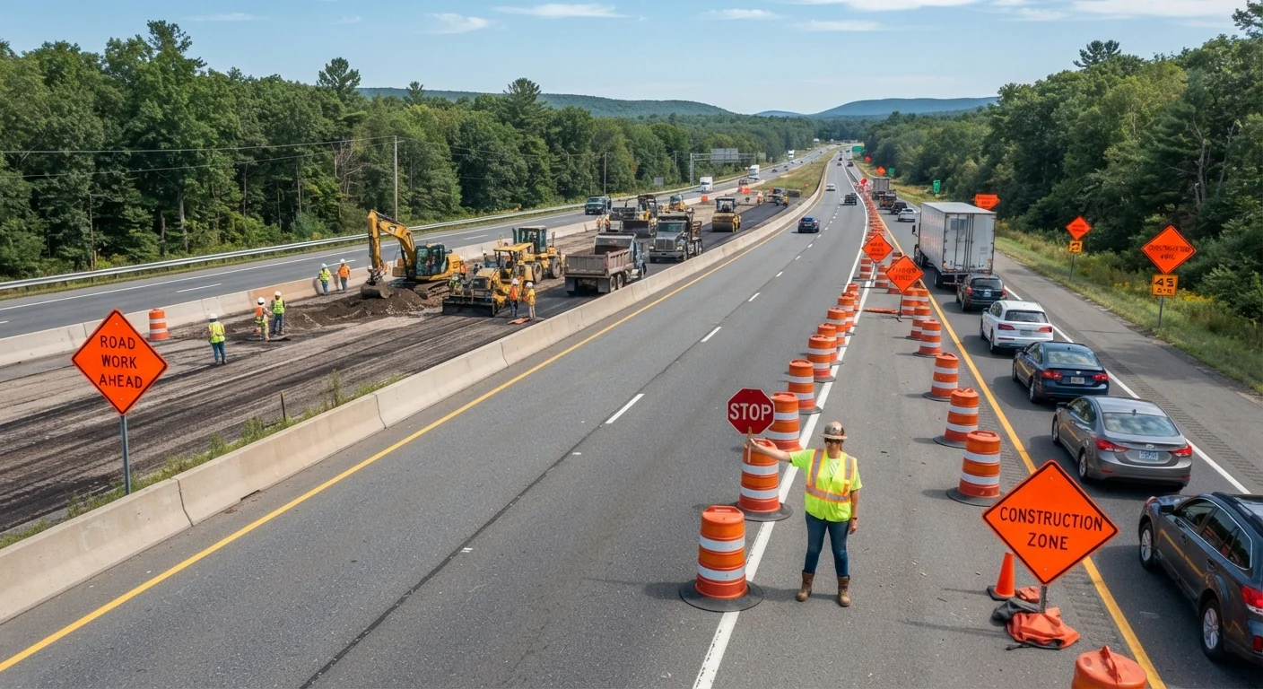 Construction Zone Driving: What the Signs and Flaggers Are Telling You