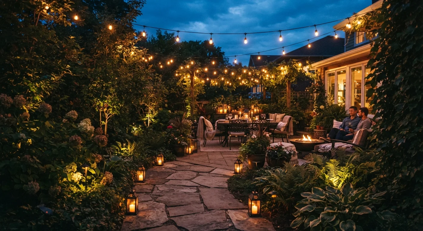 Outdoor Lighting for Your Yard: What Actually Makes a Space Feel Inviting
