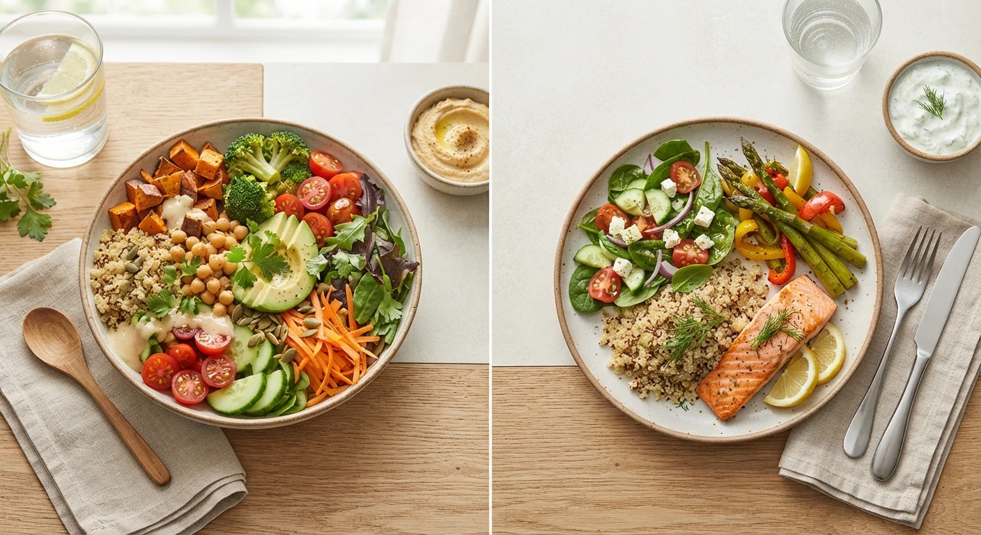 Plant-Based Eating vs. Omnivore Diets: What the Evidence Shows
