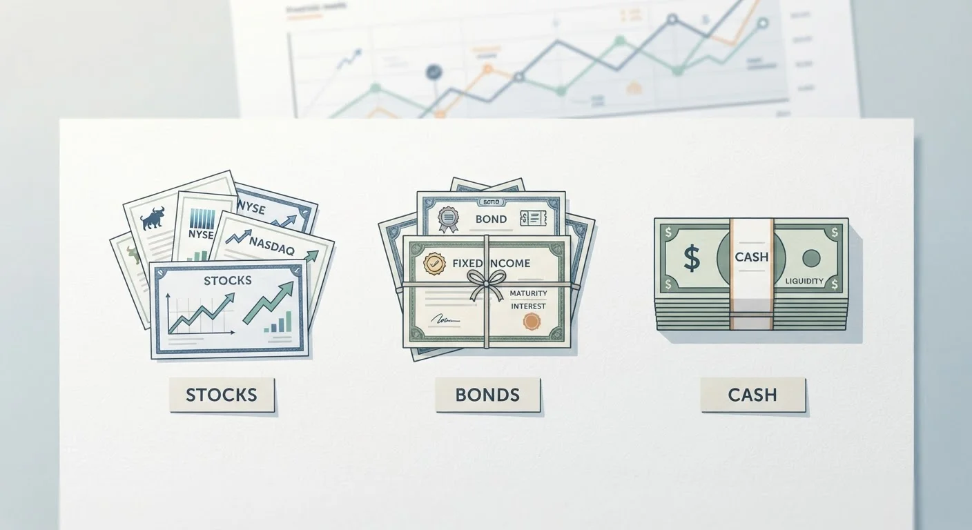Stocks, Bonds, and Cash: Understanding the Core Building Blocks of a Portfolio