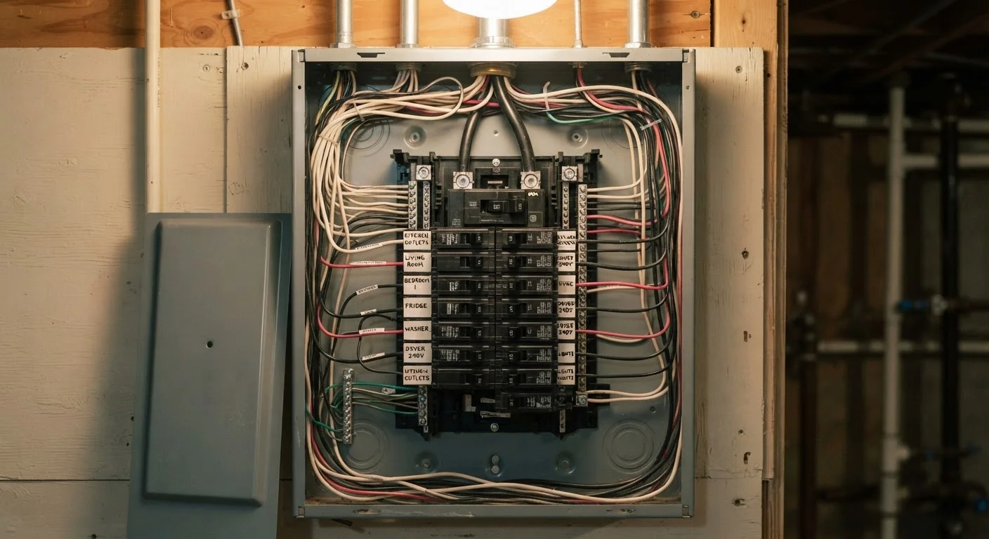 The Anatomy of a Home Electrical Panel