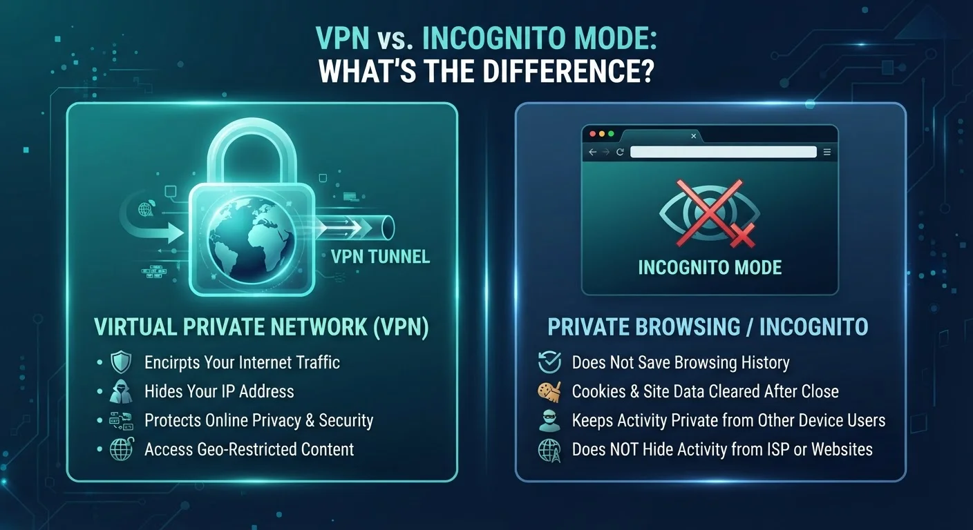 VPN vs. Private Browsing Mode: Two Very Different Kinds of Privacy