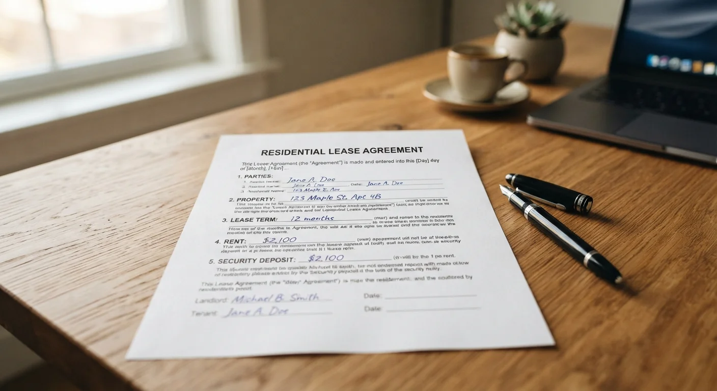 What Every Clause in a Standard Lease Agreement Actually Means
