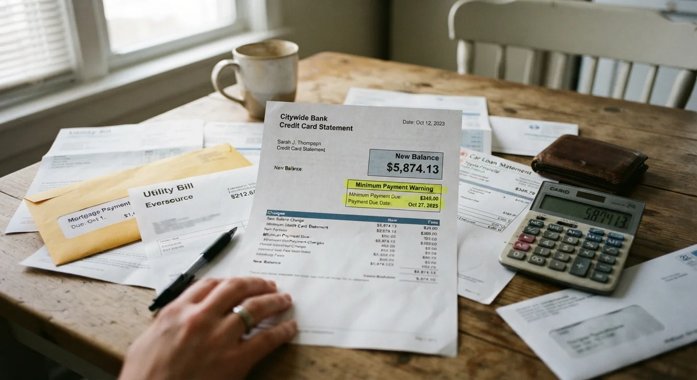 Why Paying the Minimum on Credit Cards Keeps You Stuck