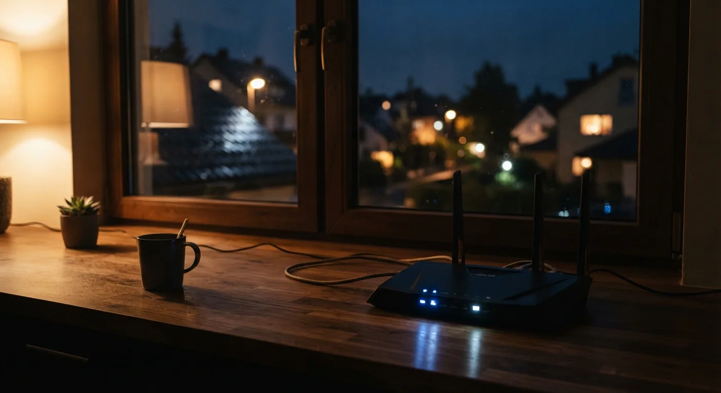 Why Your Wi-Fi Slows Down at Night (And What's Actually Happening)
